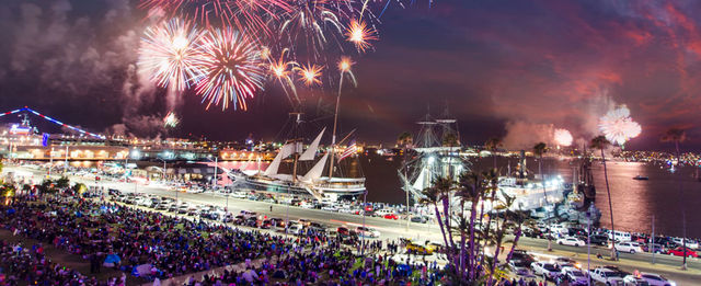 San Diego Fireworks Show | San Diego