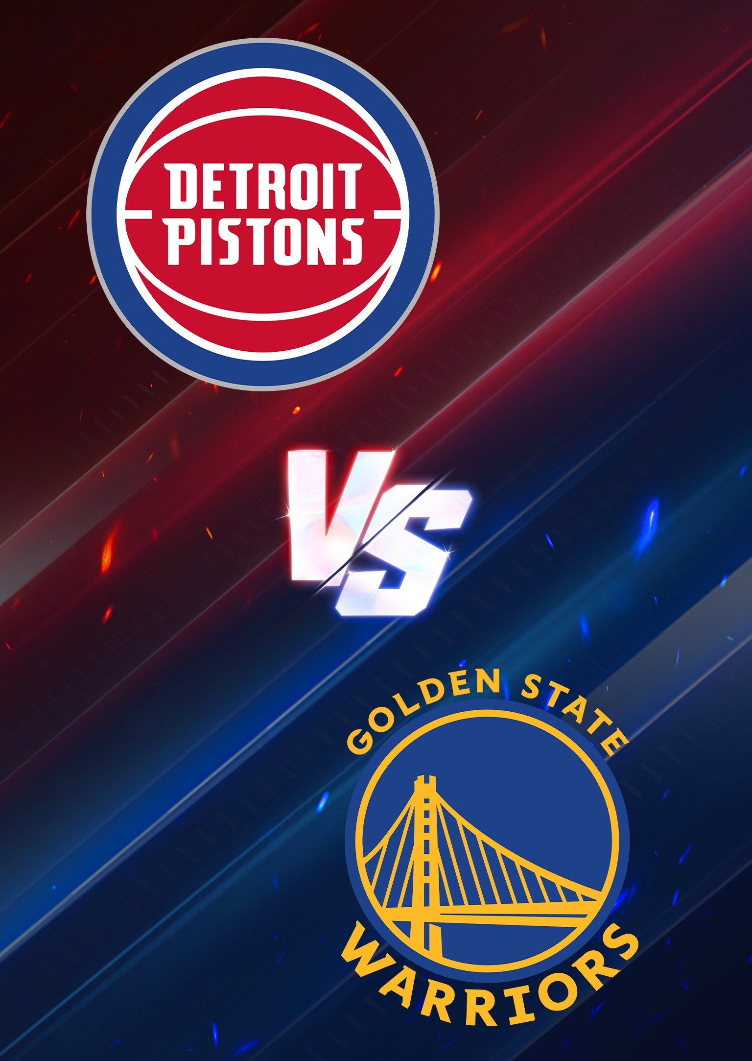 Golden State Warriors at Detroit Pistons | Detroit