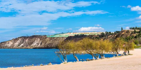 昆明滇池南岸沙灘主題公園