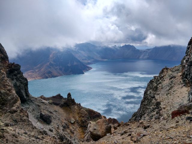 Heaven Lake on Changbai Mountain