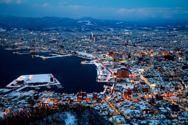 Palvelun Parvekkeita tarjoavat hotellit kohteessa Hakodate