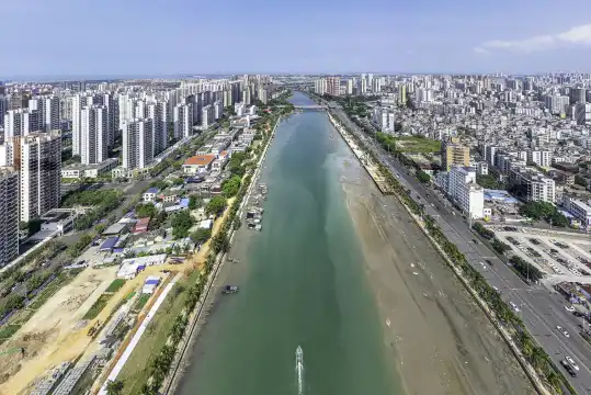 鄰近海甸河的酒店