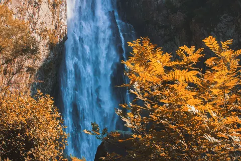 Liu Bowen's Hometown Scenic Area Baizhangji Fall