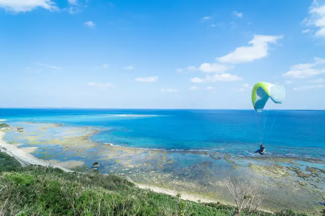 沖繩滑翔傘體驗