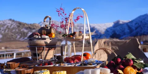 可可託海·許久野奢民宿·餐廳