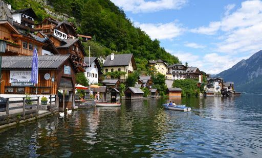 Hallstatt&#39;s Lake western s