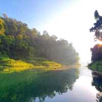 ล่องเรือชมหมอกยามเช้า​ กุ้ยหลินเมืองไทย