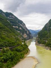 明月峽古棧道遺址