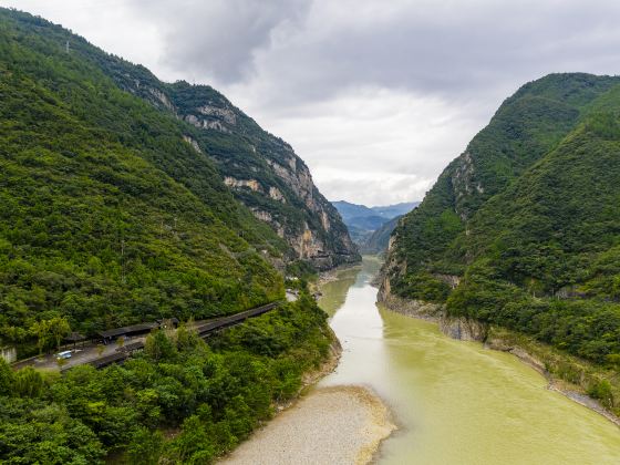 Mingyue Gorge Ancient Plank Road Relic Site