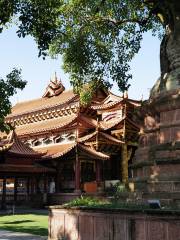 Mengwo Buddhist Temple Twin Pagoda