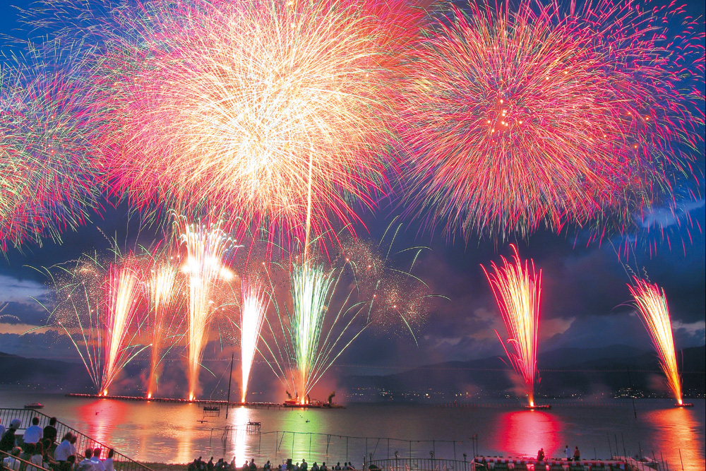 諏訪湖祭湖上花火大会 | 諏訪