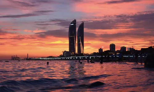 Sunsets in XiaMen