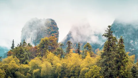 Xianggong Mountain attraction in Yangshuo
