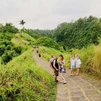 enjoy the lush green while burn calories