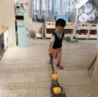  [ 紙飛機親子餐廳 ] | 自然的木系風遊戲室 香港親子好去處