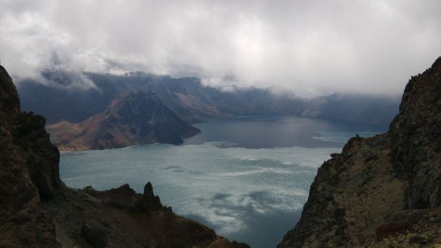Heaven Lake on Changbai Mountain