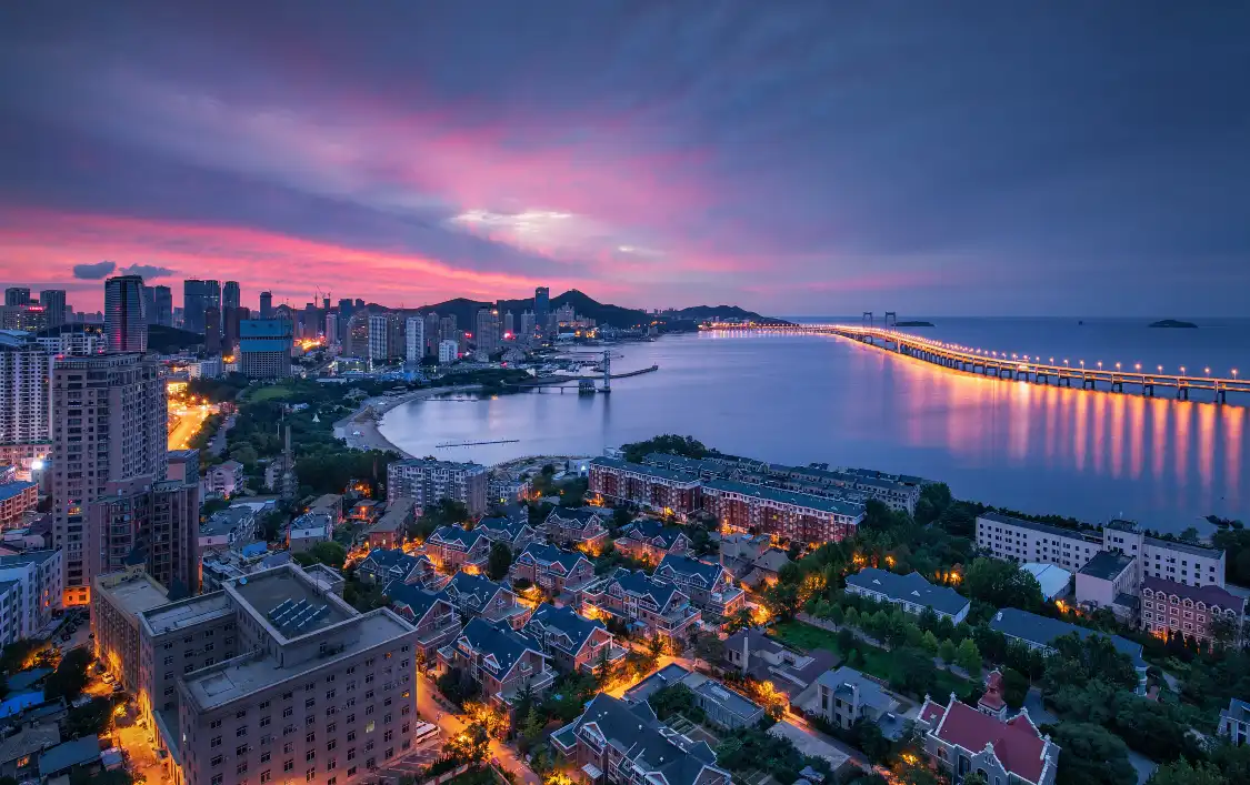 싱하이만해수욕장 주변 호텔