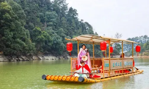 贛州小灕江竹筏票成人票