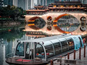 Chengdu Jinjiang River Night Tour