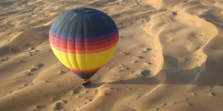 杜拜熱氣球體驗