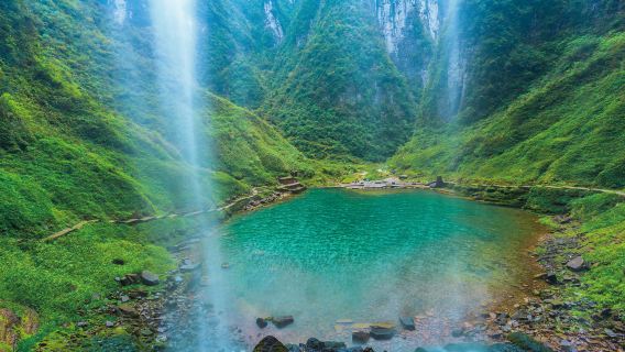 Liusha Waterfall