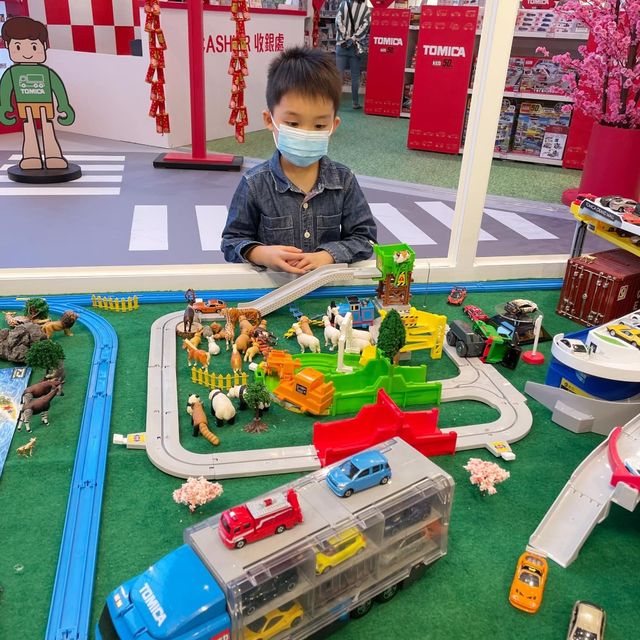 新年親子好去處｜荃新天地 X TOMICA 50周年慶典