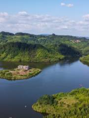 Экологический сад в водно-болотных угодьях озера Лишань