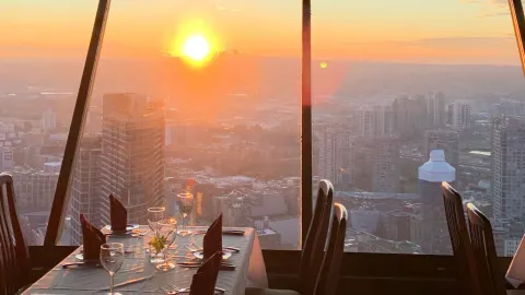 Top Of Vancouver Revolving Restaurant in Canada