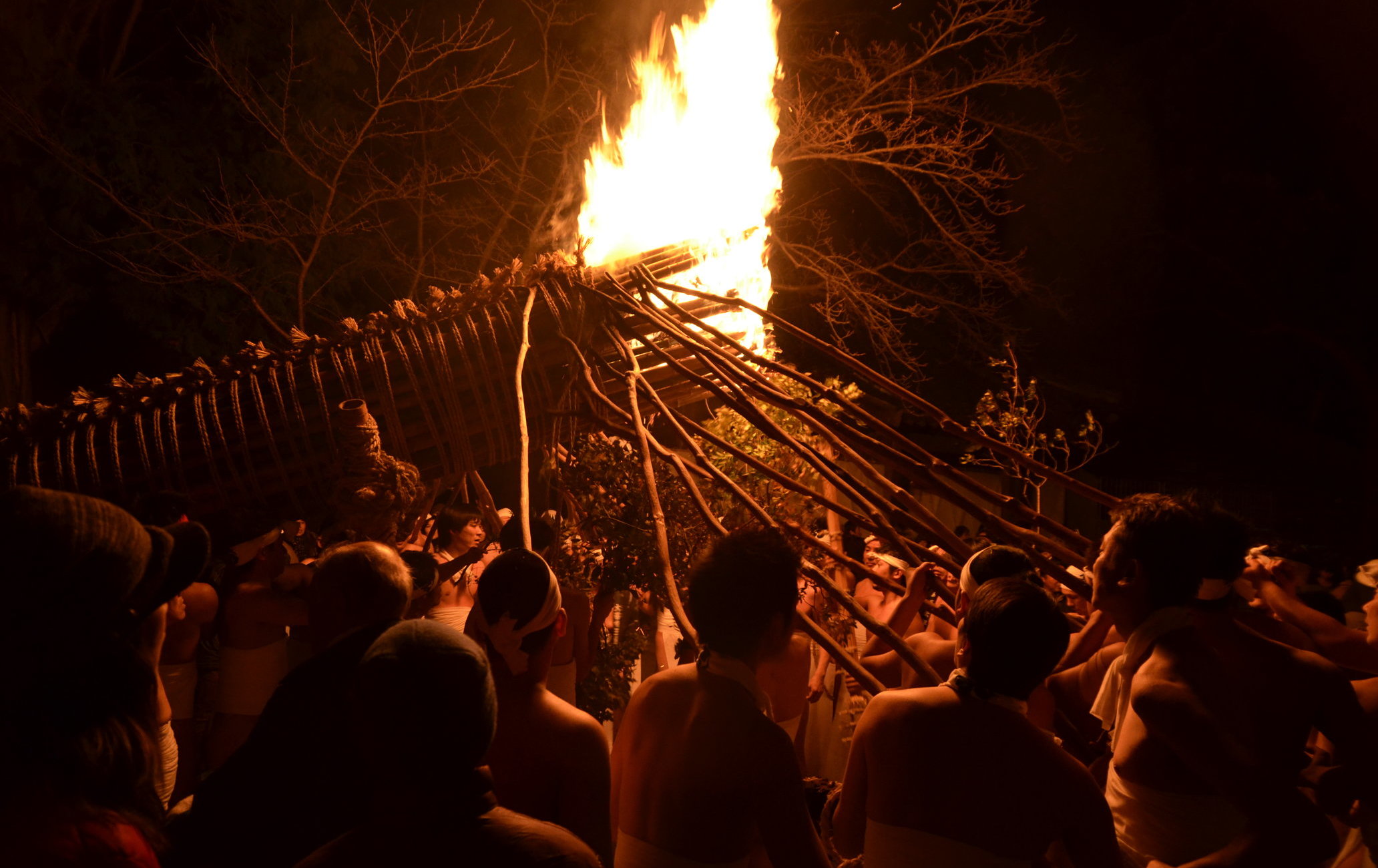 Oniyo Fire Festival | Kurume