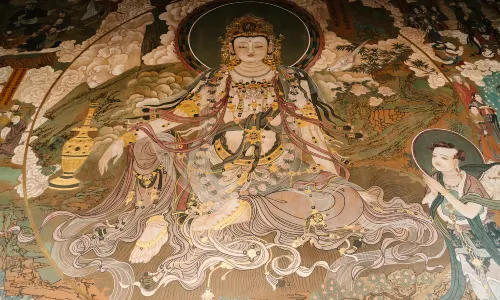 Mural Photo Shoot in Datong