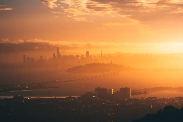 Sunsets in San Francisco