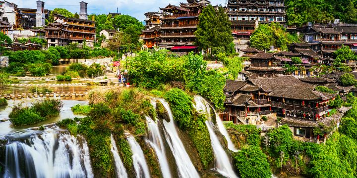 Furong Town Waterfall