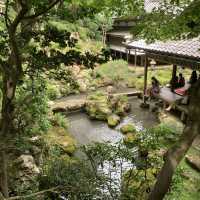 京都　柳谷観音　花手水