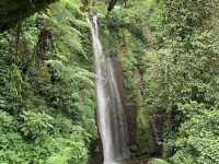 Hidden waterfall near Jakarta