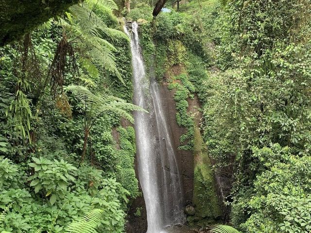 Hidden waterfall near Jakarta