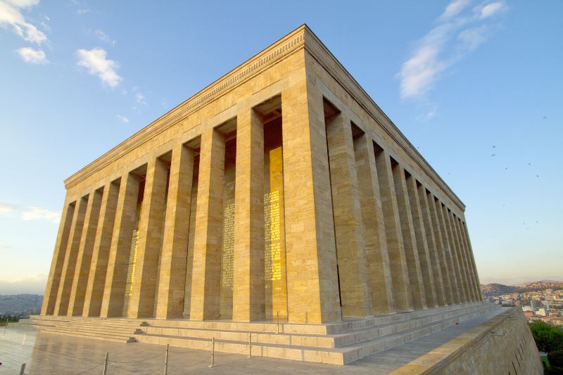 Mausoleum for former Turkish leader