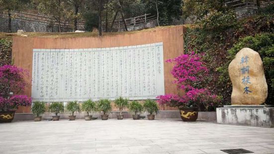 广东潮州，韩愈公祠，非常大的山体公园，里面有山，水，竹，画廊