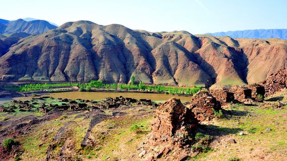Ming Great Wall Jingtai Section - Suoqiao Ancient Ferry