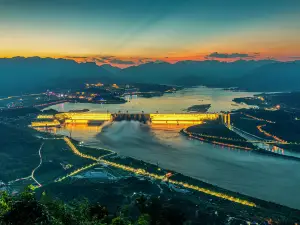 The Three Gorges Dam Tourism Area