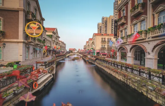 串場河遊船畫舫遊船票（水街－鹽城歐洲風情街來回）大小同價