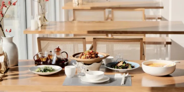 繁星溫泉民宿（皖南川藏線涇縣月亮灣風景區店）·夏日裏餐廳