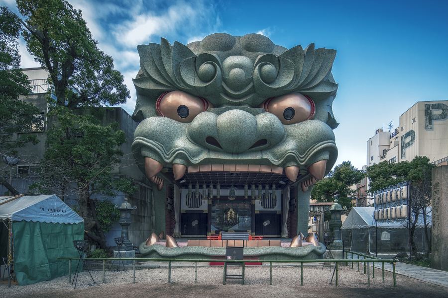 難波八阪神社
