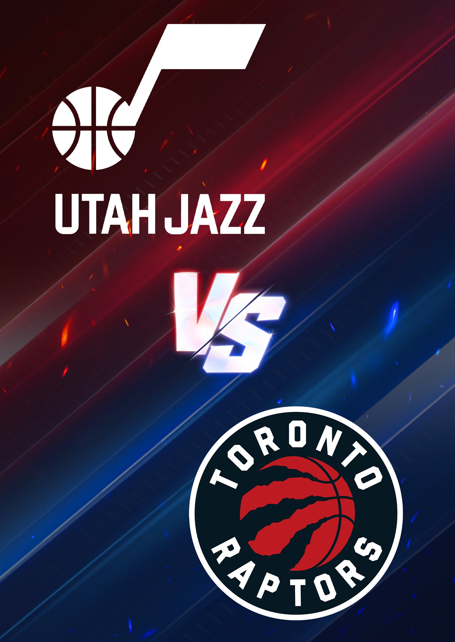 Toronto Raptors at Utah Jazz | Delta Center