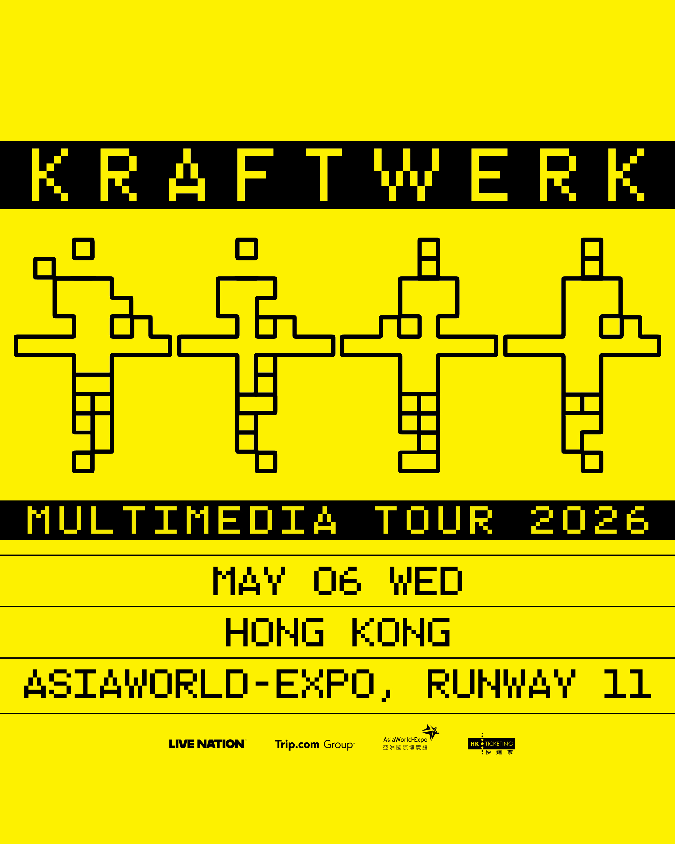 Hong Kong | Kraftwerk: Multimedia Tour | AsiaWorld-Expo