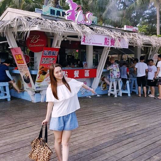  墾丁 | 白砂灣沙灘 | 美食、陽光與海灘
