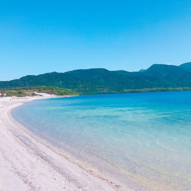 青森　恐山に秘湯