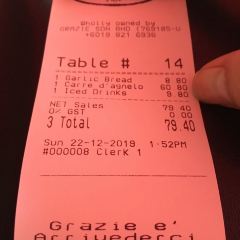GRAZIE Restaurant User Photo