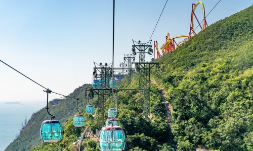 Hong Kong Ocean Park Cable Car