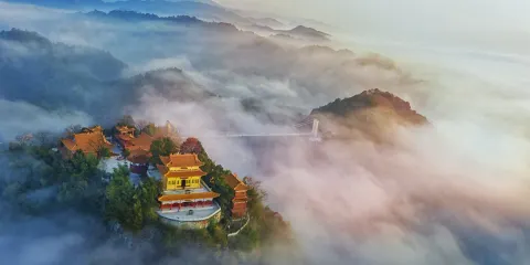 天龍山景區人氣套票(步行觀光票+纜車上行+玻璃橋來回+大地之手)成人票