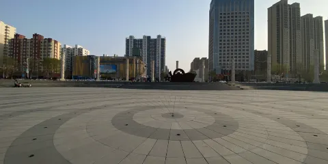 衡水湖濕地公園-九州廣場